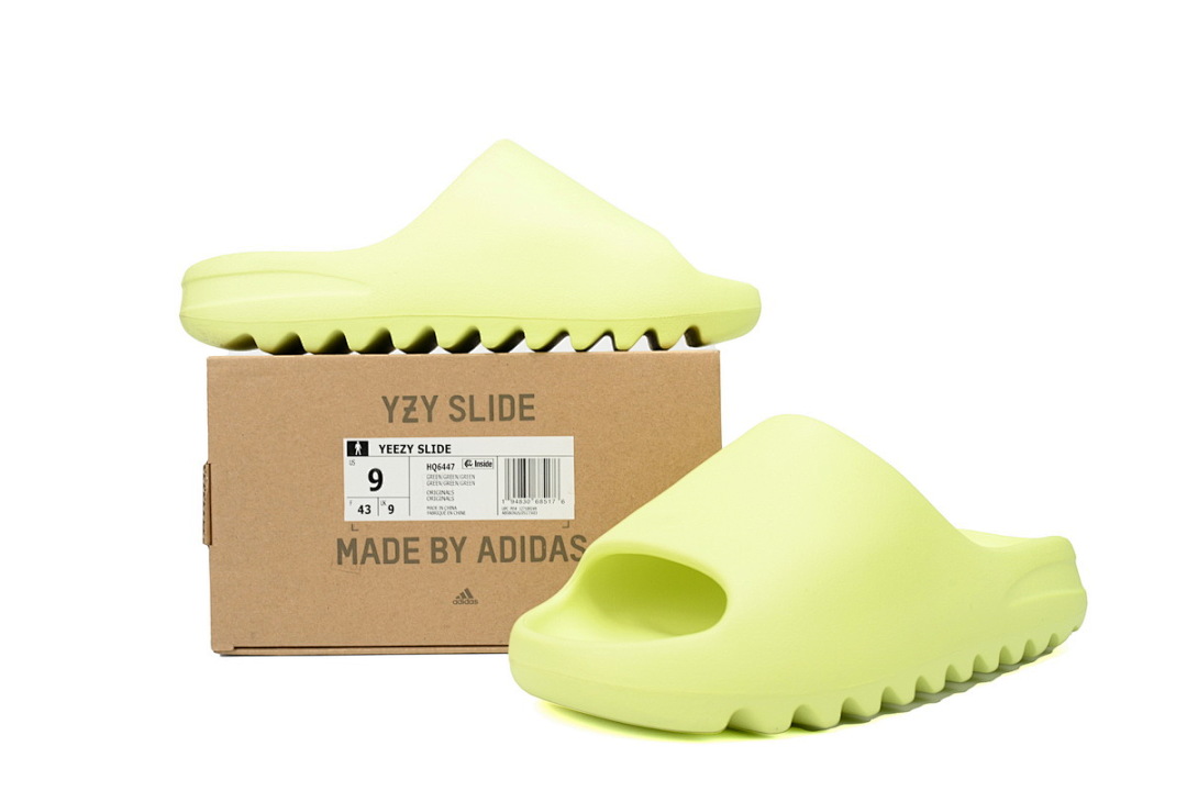  adidas Yeezy Slide Glow Green HQ6447