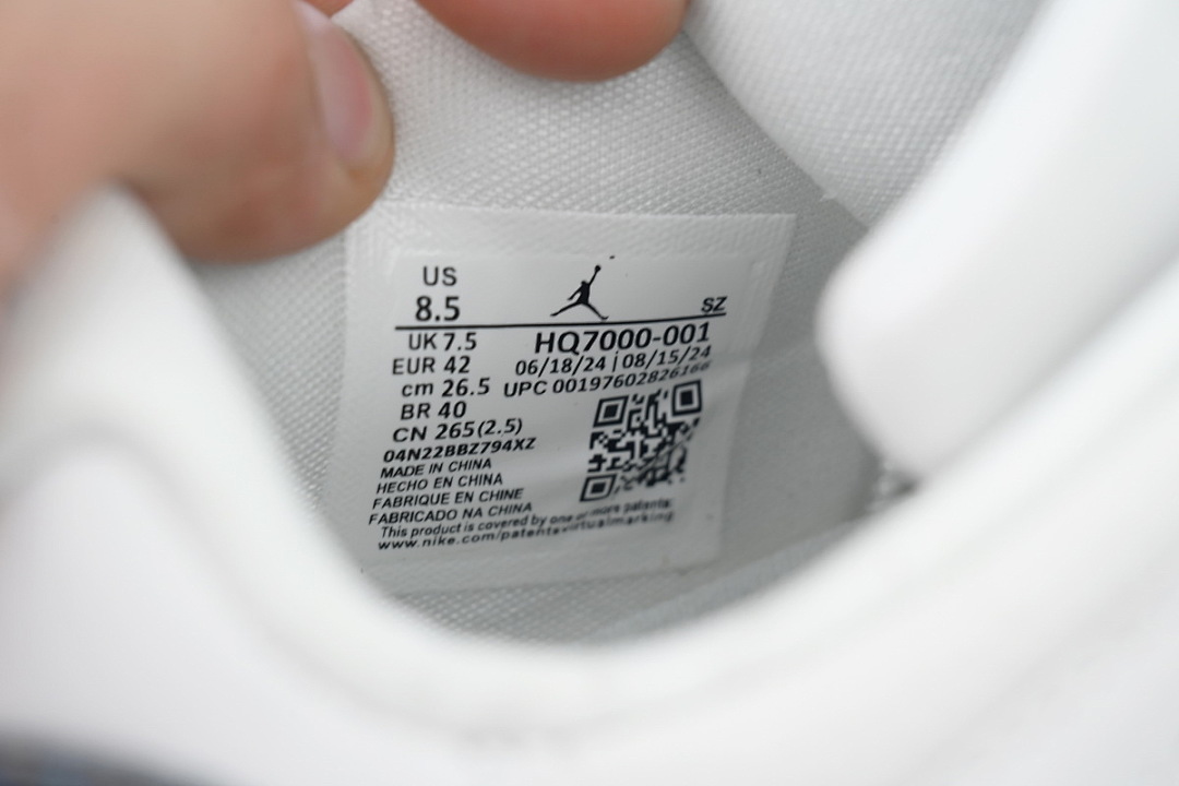 Air Jordan 11 Low HQ7000-001
