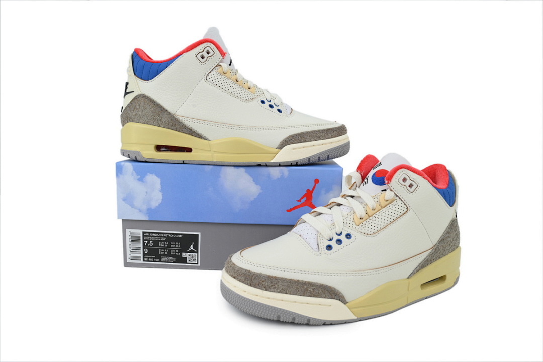  Air Jordan 3 Retro IB1482-100