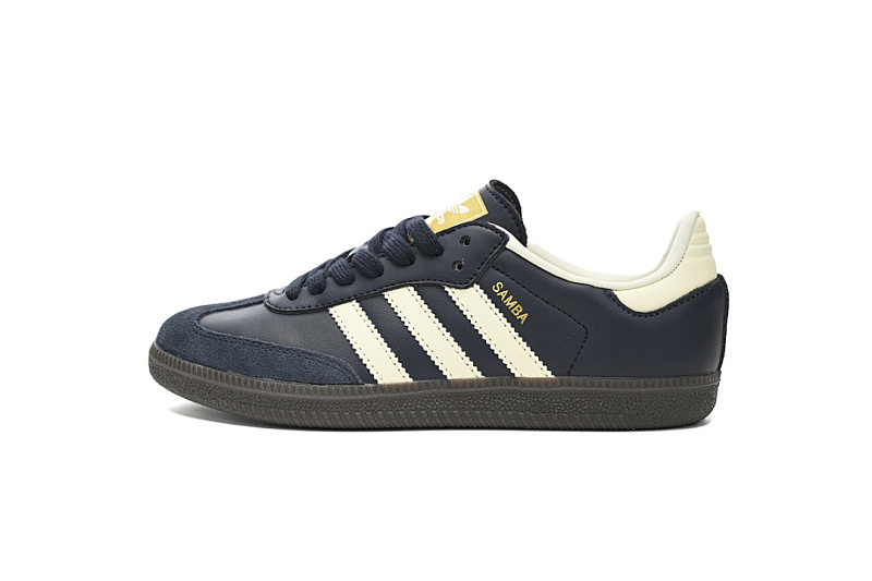  Adidas Samba OG Navy Cream White Sneaker ID2056