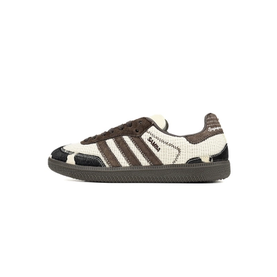 Adidas Samba OG Cream White Dark Brown Core Black ID6024 01
