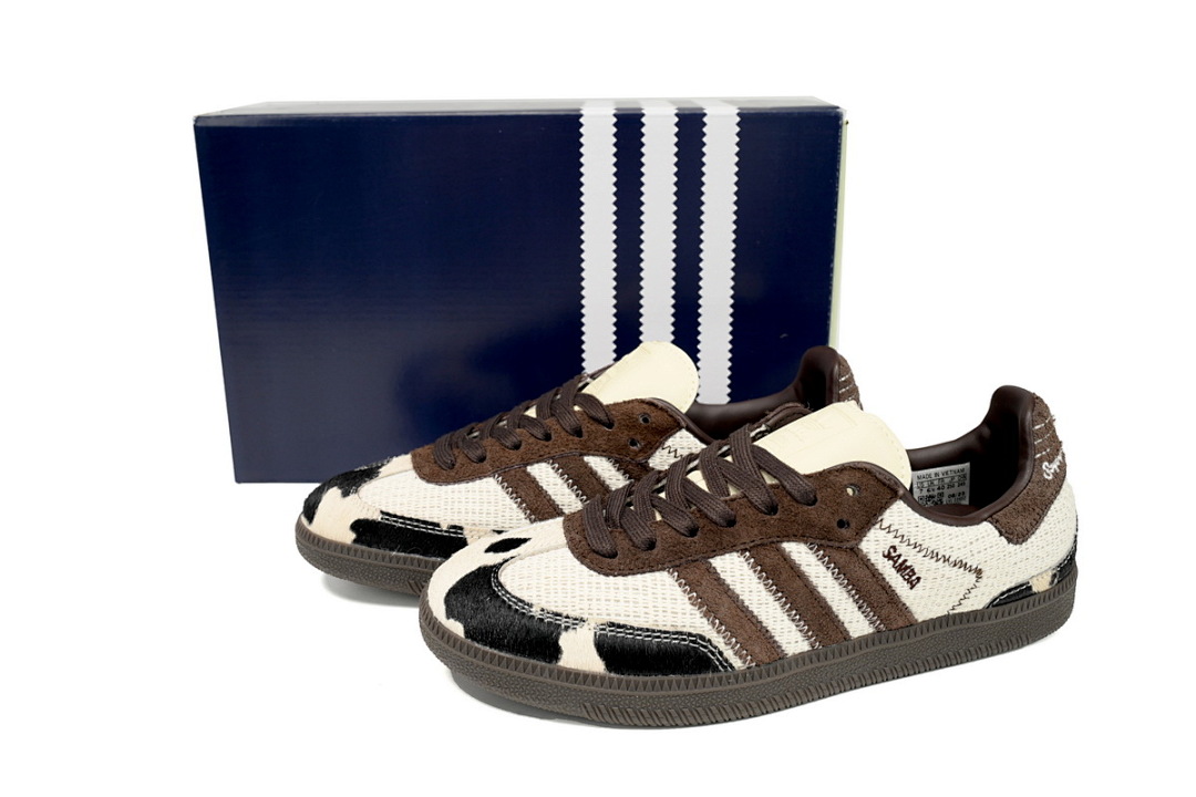 Adidas Samba OG Cream White Dark Brown Core Black ID6024
