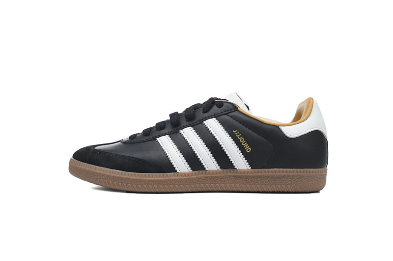 Adidas Samba MIG JJJJound Black White Tan Sneaker ID8707