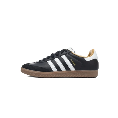 Adidas Samba MIG JJJJound Black White Tan Sneaker ID8707 01