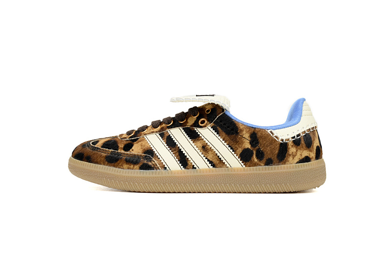 Adidas WB Pony Tonal Samba Brown Leopard Cream Blue Gum IE0578