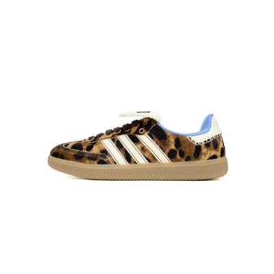 Adidas WB Pony Tonal Samba Brown Leopard Cream Blue Gum IE0578 01