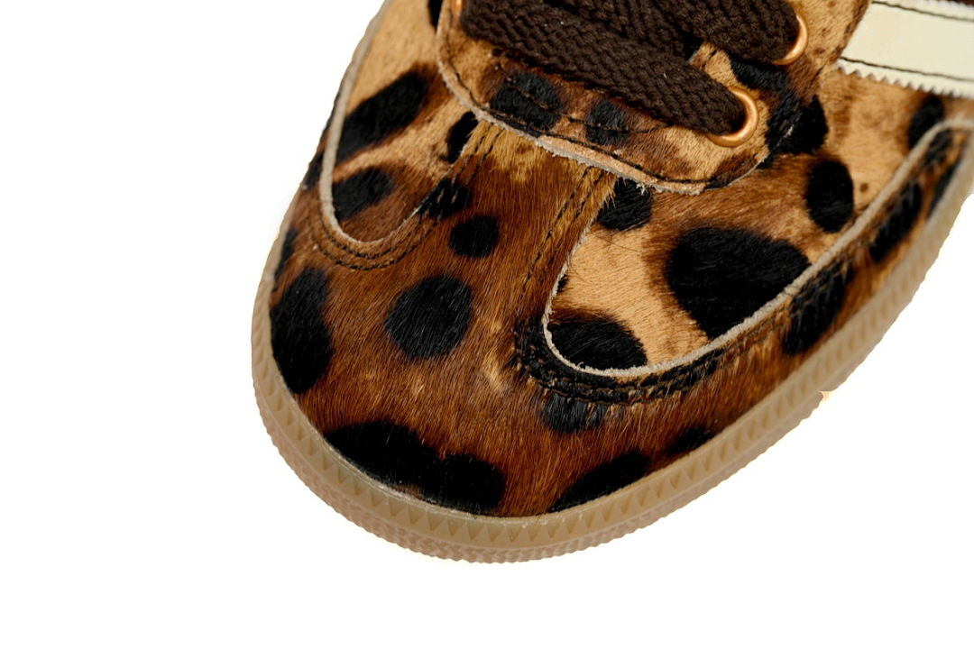 Adidas WB Pony Tonal Samba Brown Leopard Cream Blue Gum IE0578