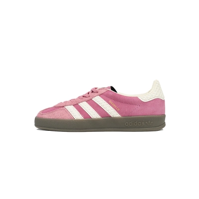 Adidas Gazelle Indoor W Pink Cream White Grey IF1809 01