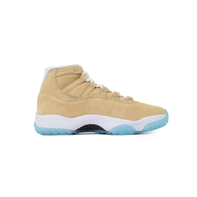 Jordan 11 Low WMNS Wheat Suede Ice Blue Sneakers IO8960-707  02