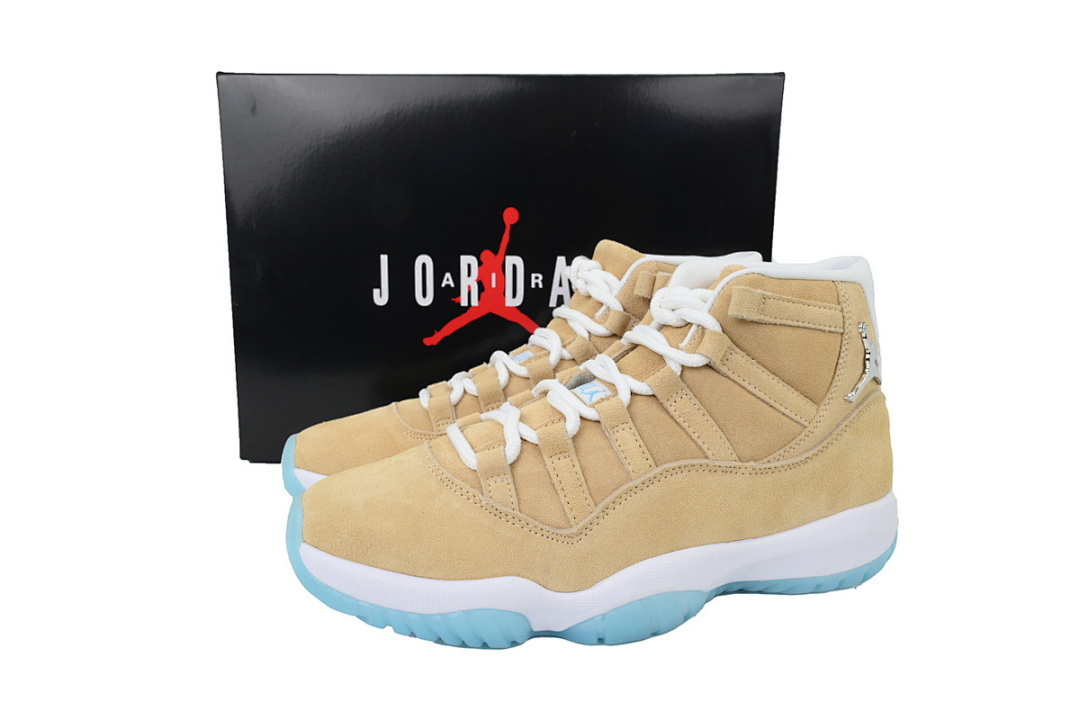 Air Jordan 11 Retro Wheat Ice Blue Sneakers IO8960-707
