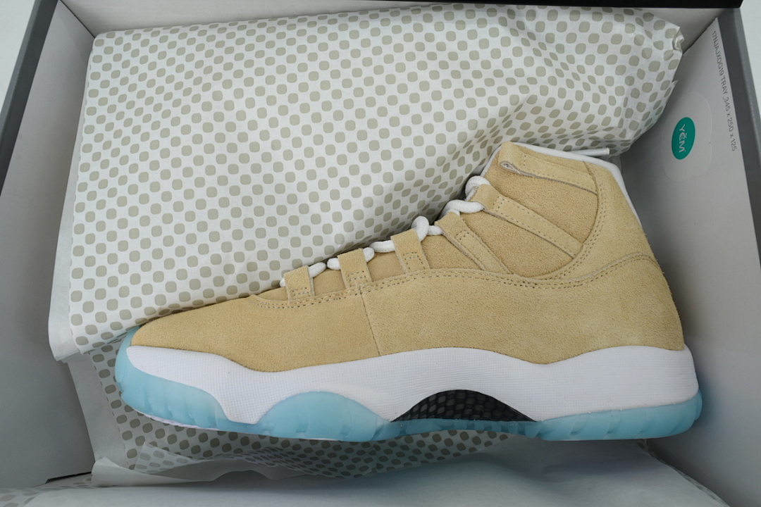 Air Jordan 11 Retro Wheat Ice Blue Sneakers IO8960-707