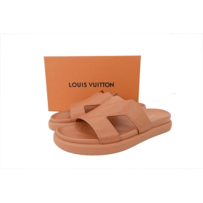LOUIS VUITTON Oasis Mule Shoes Khaki 02