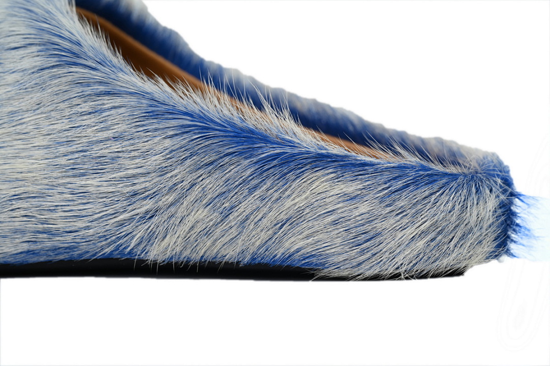 MARNI Fussbett Tie Dye white Blue