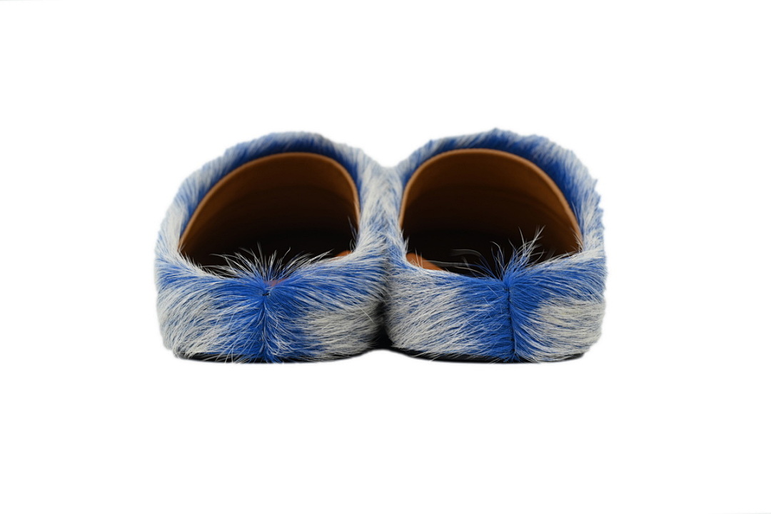 MARNI Fussbett Tie Dye white Blue