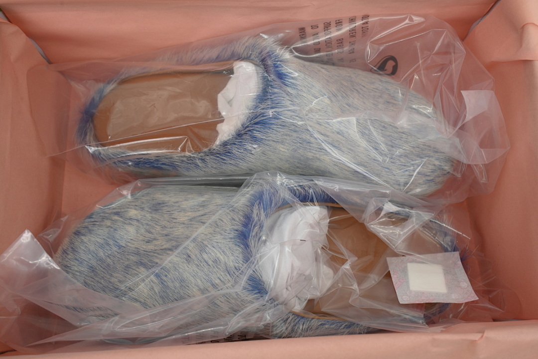 MARNI Fussbett Tie Dye white Blue