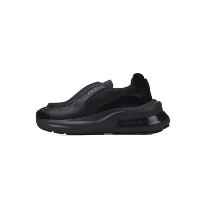 Baskets Prada noires 01