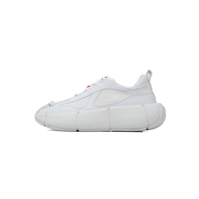 Baskets Prada blanches 01