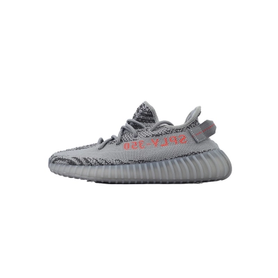 Adidas Yeezy Boost 350 V2 Grey Red SPLY-350 Sneakers AH2203  01