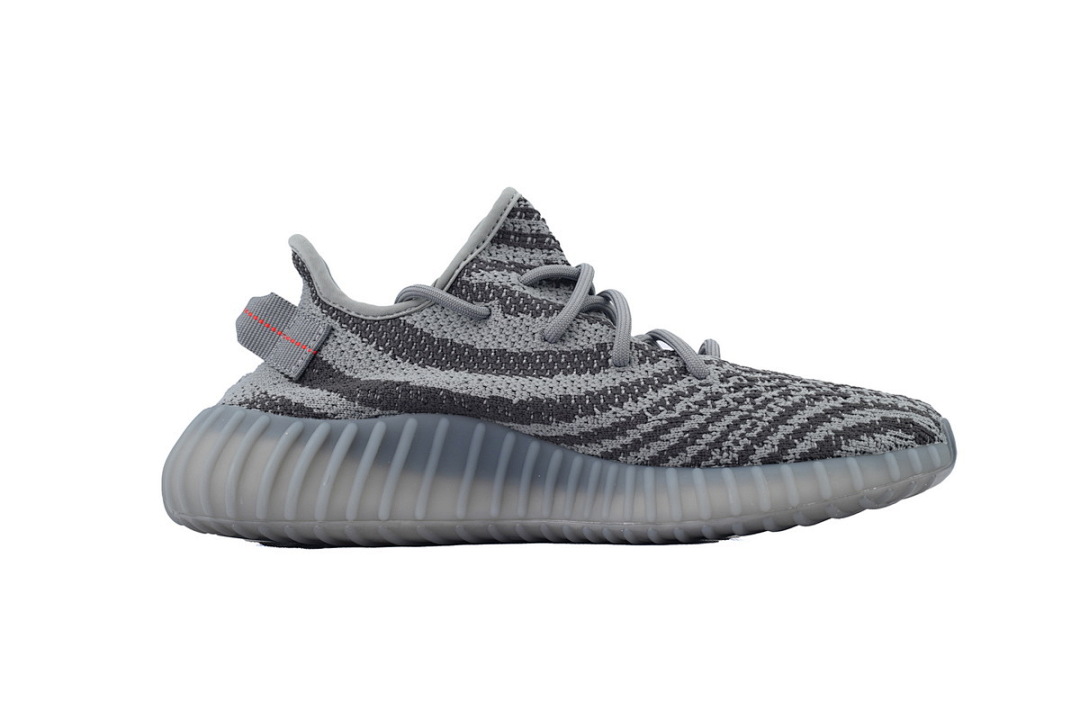 Adidas Yeezy Boost 350 V2 Grey Red SPLY-350 Sneakers AH2203 