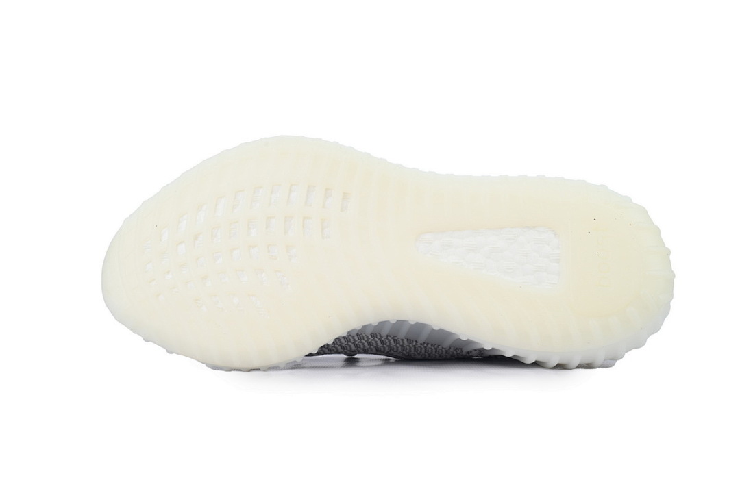 Yeezy Boost 350 V2 Grey White Reflective Knit Sneakers EF2905 