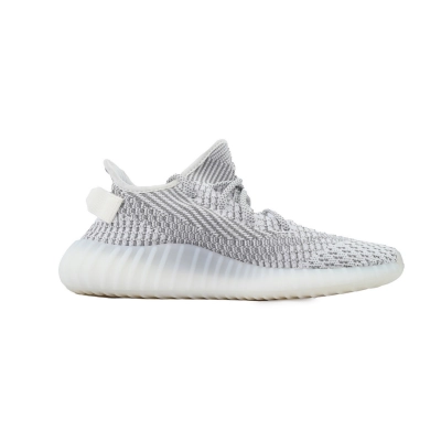 Yeezy Boost 350 V2 Grey White Reflective Knit Sneakers EF2905  02