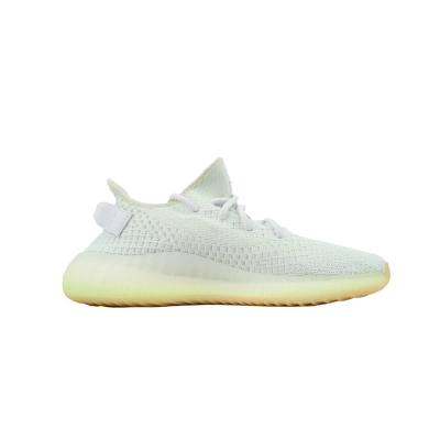 Adidas Yeezy Boost 350 V2 Mint Yellow Stripe Knit Running Sneakers Unisex Casual Shoes EG7491  02