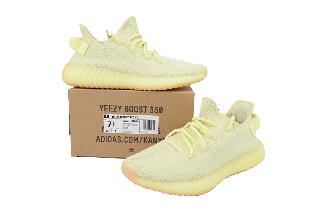 Yeezy Boost 350 V2 Butter Yellow Sneakers F36980 