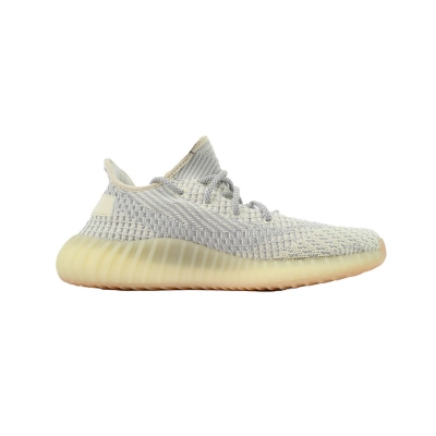 Adidas Yeezy Boost 350 V2 Lundmark Reflective Cream Beige Knit Running Shoes FU9161  02