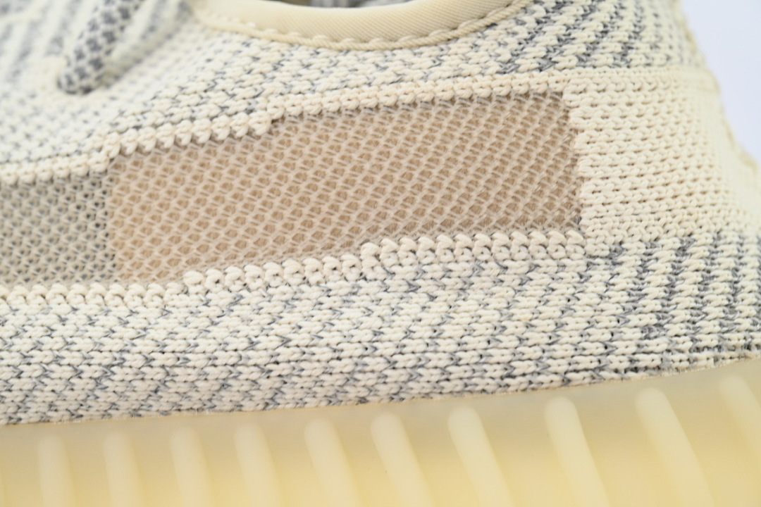 Adidas Yeezy Boost 350 V2 Cream Light Grey Beige Stripe Sneakers FV3254 