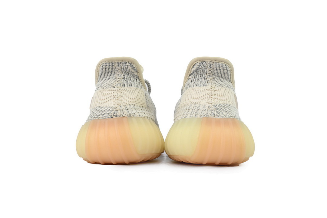 Adidas Yeezy Boost 350 V2 Cream Light Grey Beige Stripe Sneakers FV3254 