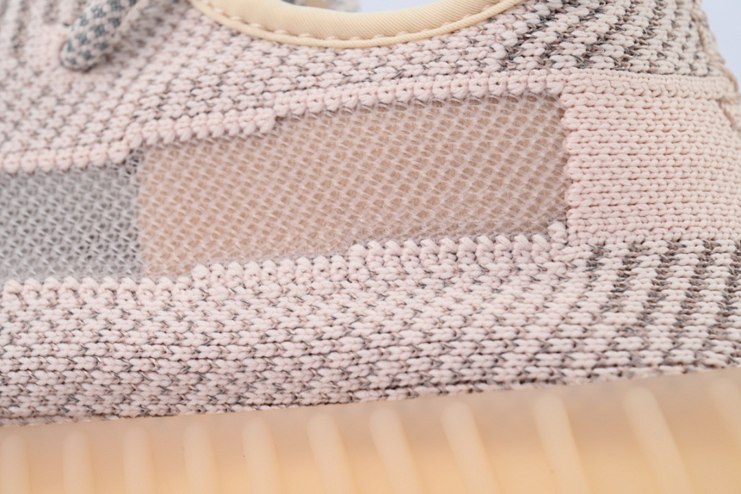 Adidas Yeezy Boost 350 V2 Soft Pink Beige Rose Stripe Sneakers FV5666 