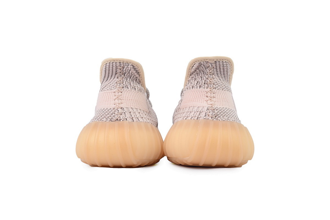 Adidas Yeezy Boost 350 V2 Soft Pink Beige Rose Stripe Sneakers FV5666 