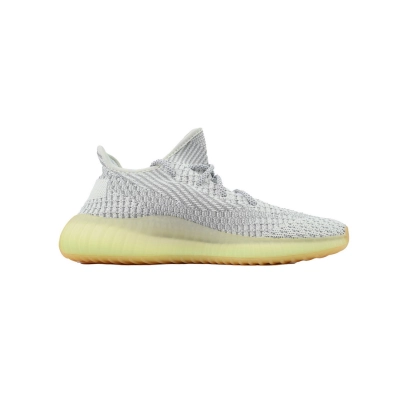 Yeezy Boost 350 V2 Grey Orange Running Sneakers FX4348  02