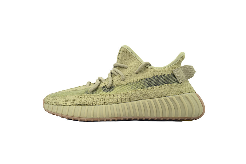 Adidas Yeezy Boost 350 V2 Olive Yellow Green Knit Sneakers Unisex Casual Shoes FY5346 