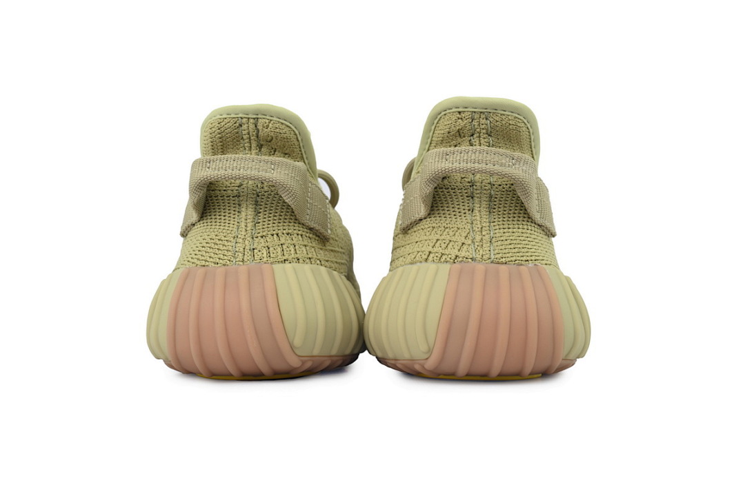 Adidas Yeezy Boost 350 V2 Olive Yellow Green Knit Sneakers Unisex Casual Shoes FY5346 