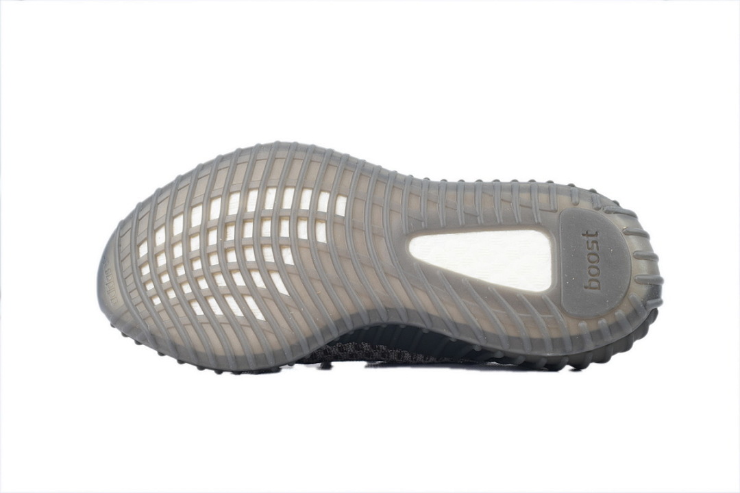 Yeezy Boost 350 V2 Grey Orange Stripe Running Shoes Unisex GW0089 