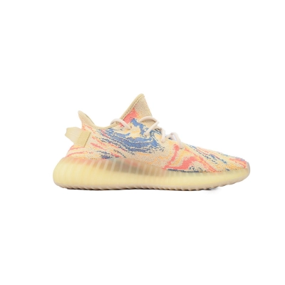 Adidas Yeezy Boost 350 V2 Multicolor Pastel Knit Sneakers Unisex Casual Running Shoes GW3773  02