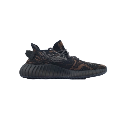 Adidas Yeezy Boost 350 V2 Black Brown Marble Knit Sneakers Unisex Casual Shoes GW3774  02