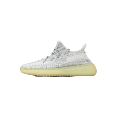 Adidas Yeezy Boost 350 V2 Cream White Reflective Knit Sneakers  FX4349  01