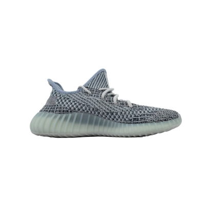 Adidas Yeezy Boost 350 V2 Grey Yellow Stripe Knit Sneakers Unisex Casual Running Shoes GY7657   02