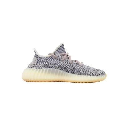 Yeezy Boost 350 V2 Beige Grey Knit Running Sneakers Men GY7658  02