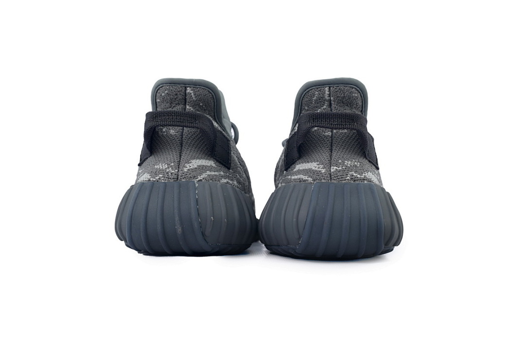 Adidas Yeezy Boost 350 V2 Dark Grey Black Camouflage Knit Sneakers Unisex Casual Shoes ID4811 