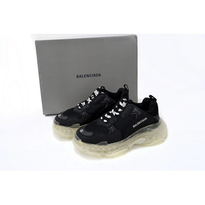 W0901 0823 Balenciaga Triple S Black Crystal 02