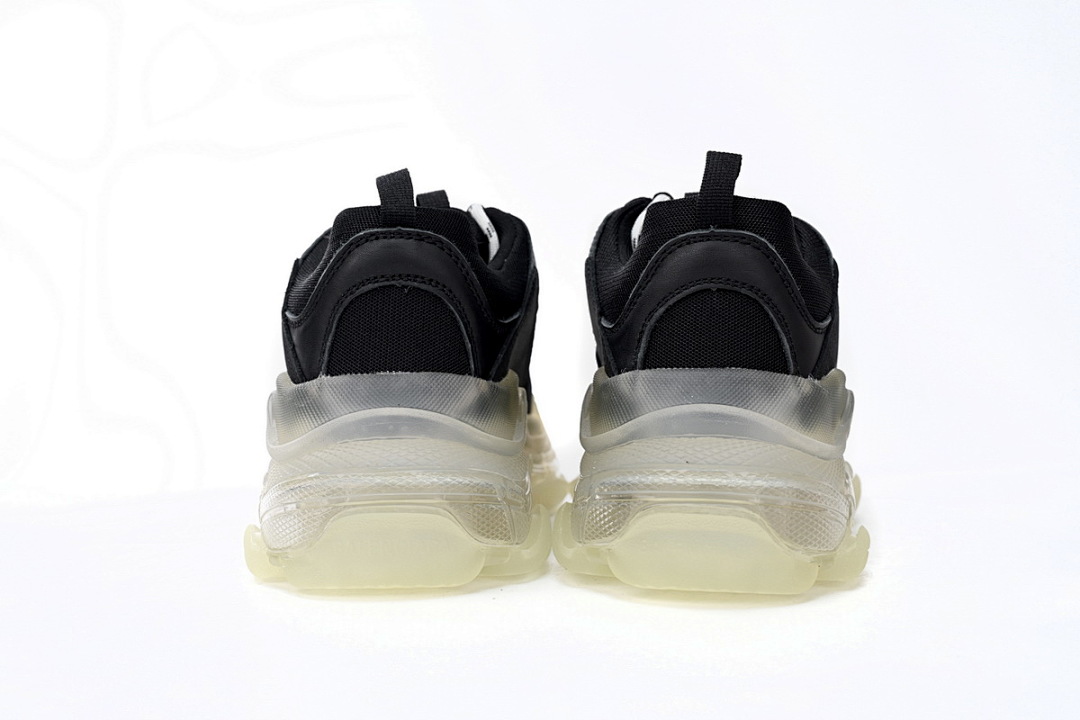 W0901 0823 Balenciaga Triple S Black Crystal