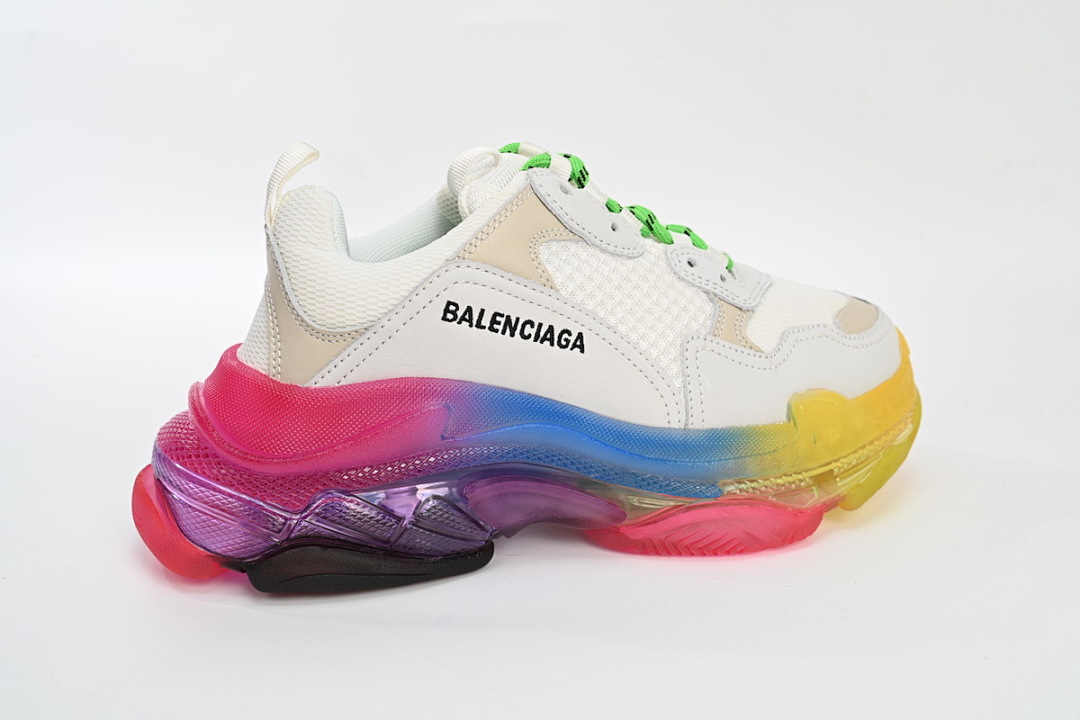 W09E1 1895 Balenciaga Triple S Rainbow