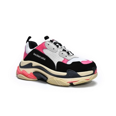  Balenciaga Triple S Negro Rosa W09O6 5671  02