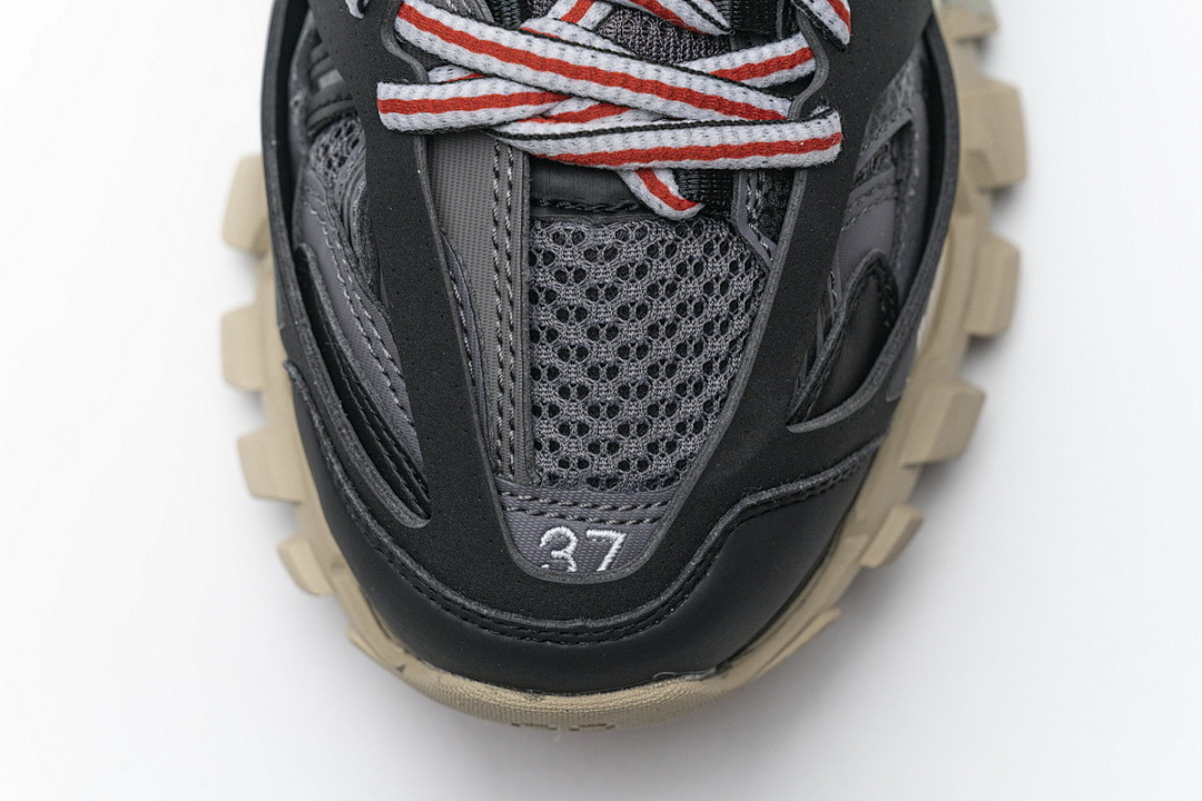 Balenciaga Track Open Negro, Rojo, Beige 542436 W1GB7 1000