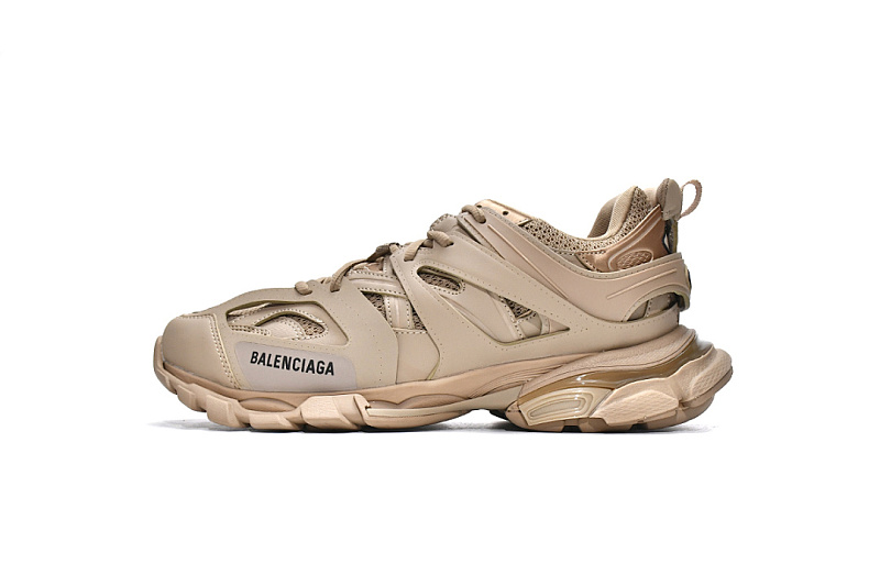 Zapatillas deportivas Balenciaga Track, color beige, marrón claro y negro, W1GB1 2154