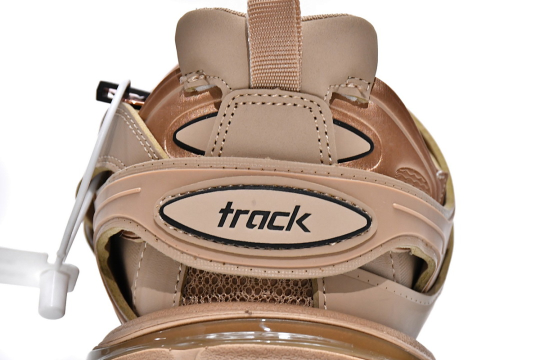 Zapatillas deportivas Balenciaga Track, color beige, marrón claro y negro, W1GB1 2154