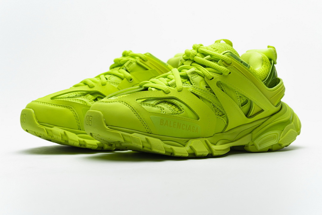 Zapatillas deportivas Balenciaga Track, amarillo fluorescente, W1GB7, 2014